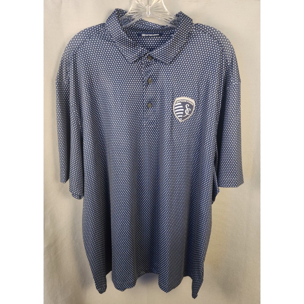 Cutter‎ & Buck Polo Shirt  Kansas City Sporting MLS XXL 2XL NWT